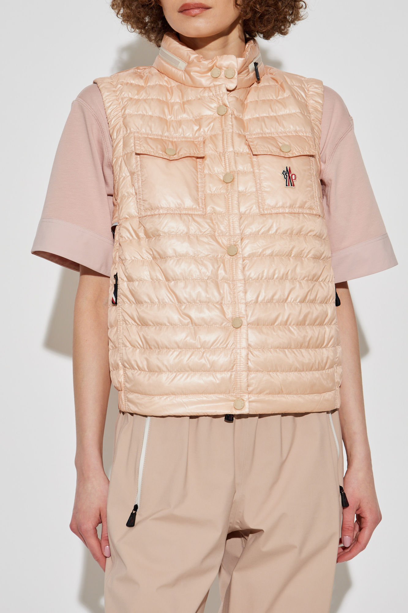 【送料&関税込】Moncler Grenoble Moncler Grenoble Day-namic Day-Namic Croset jacket in white - Moncler Grenoble | Mytheresa